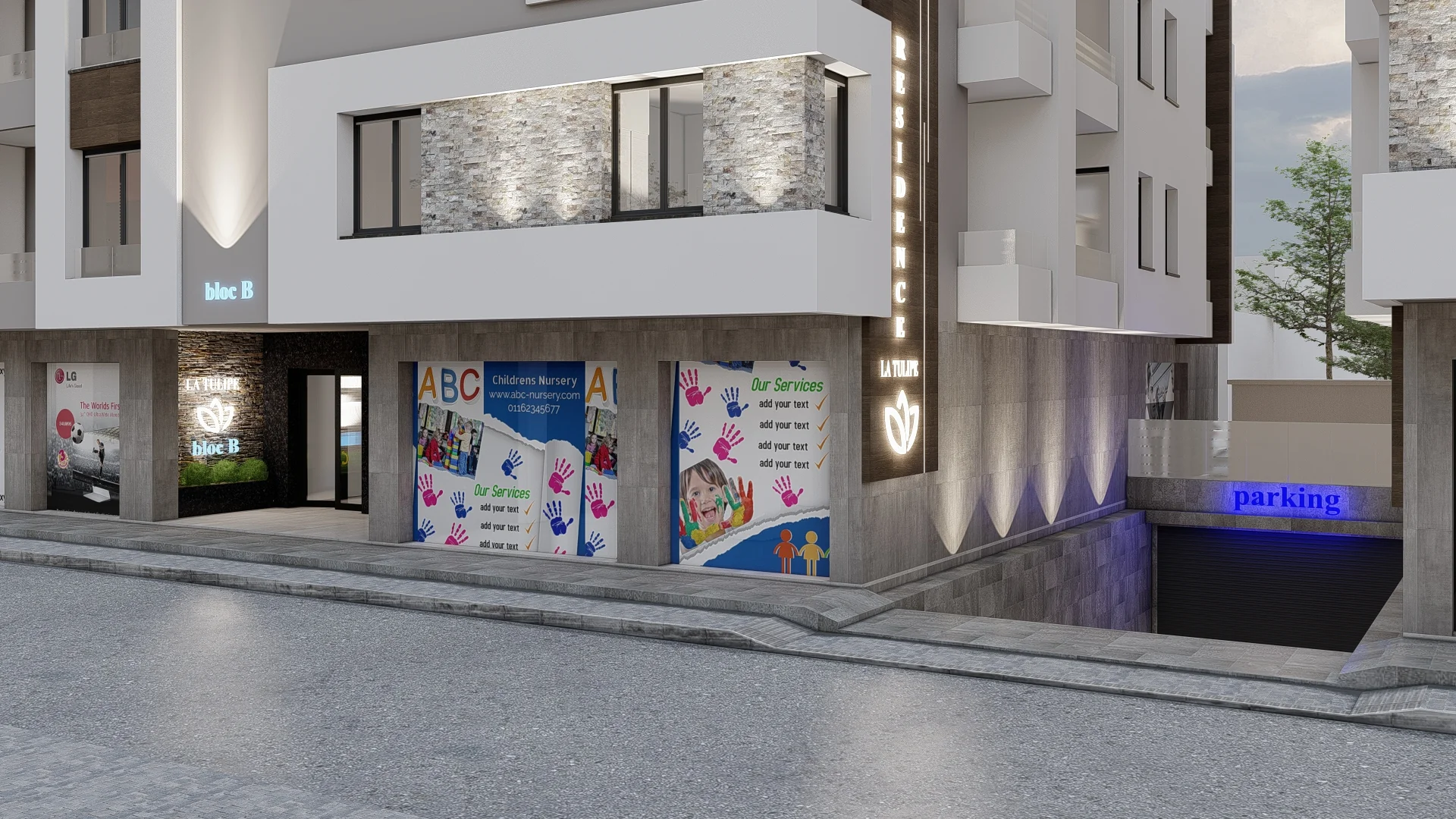 Résidence la tulipe Bordj El Kiffan - intérieur moderne - appartement F2 F3 F4 Chéraga